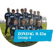 Groep 4 - zondag 9.45 u
